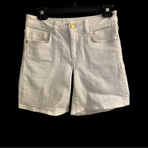 anthropologie white shorts